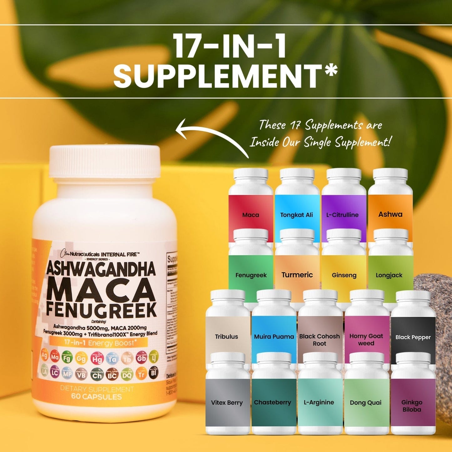 HarmonyBoost™ Ashwagandha Maca Formula