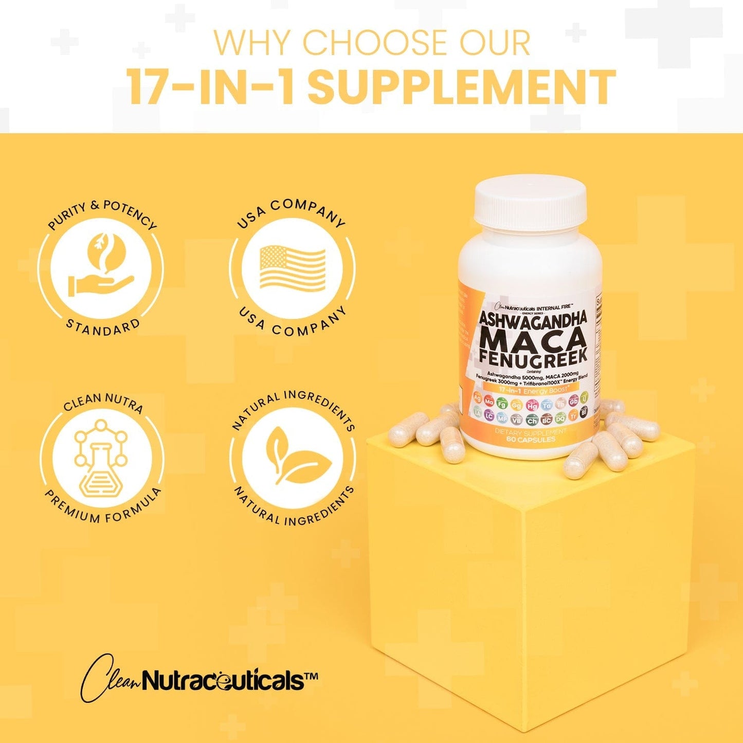 HarmonyBoost™ Ashwagandha Maca Formula