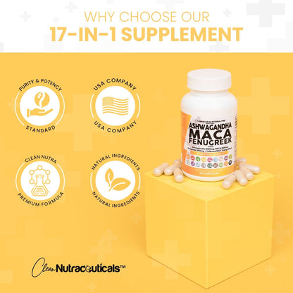 HarmonyBoost™ Ashwagandha Maca Formula